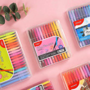[FULL BOX] Bộ bút màu Monami Plus Pen 3000 kèm hộp - MS56